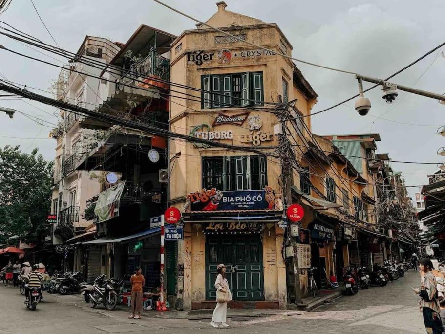 2Br Cultural House In The Heart Of Old Quarter Washer&Dryer Lägenhet Hanoi Exteriör bild