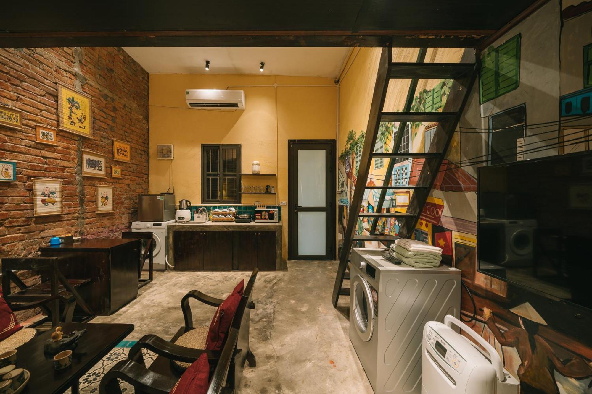 2Br Cultural House In The Heart Of Old Quarter Washer&Dryer Lägenhet Hanoi Exteriör bild